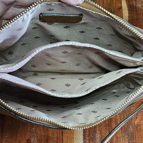 KATE SPADE NEW YORK Vintage Tan Leather Shoulder Bag - Picture 9 of 11